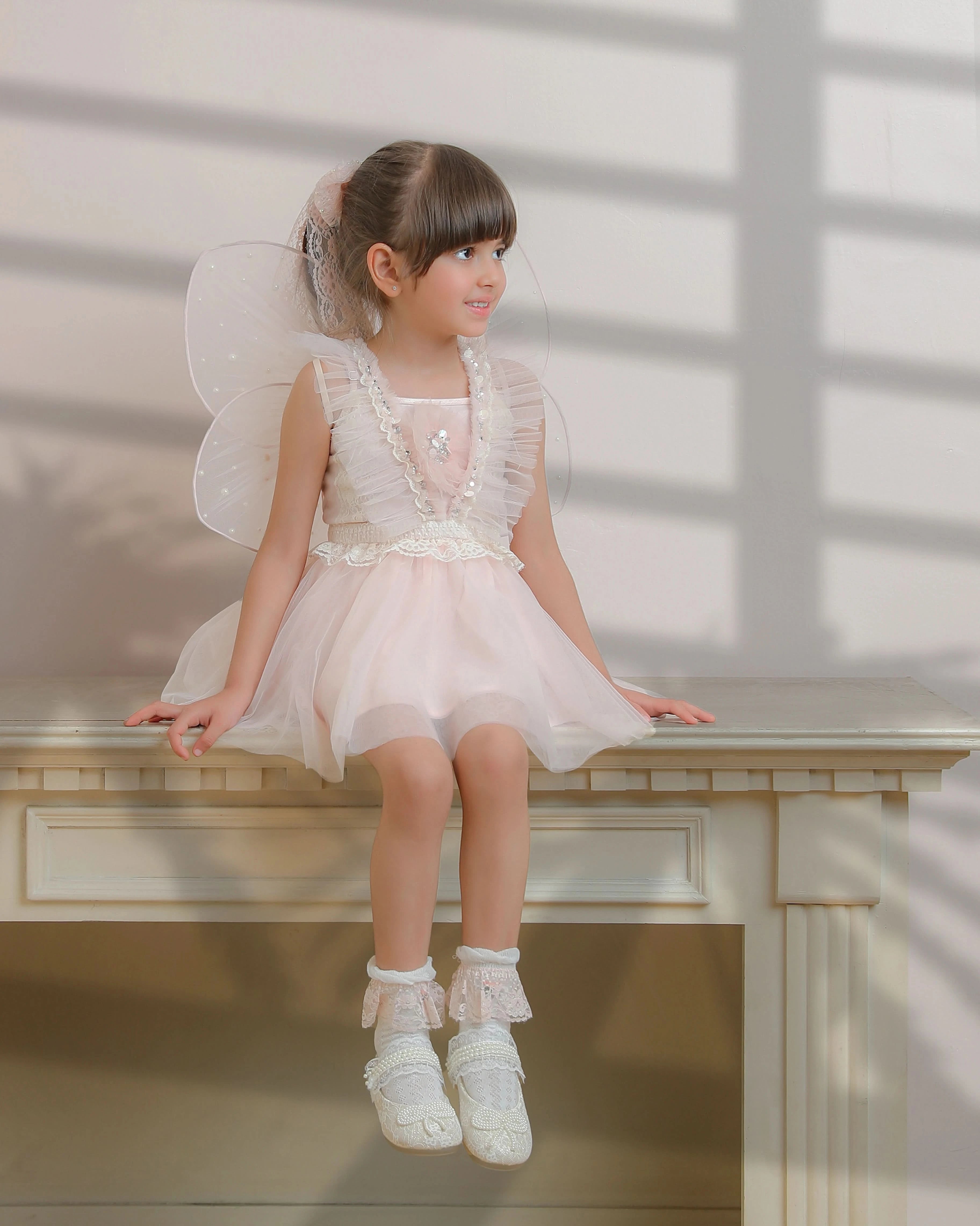 Kids Daisy Charm Dress Set | Girls Party & Wedding Dresses Online India