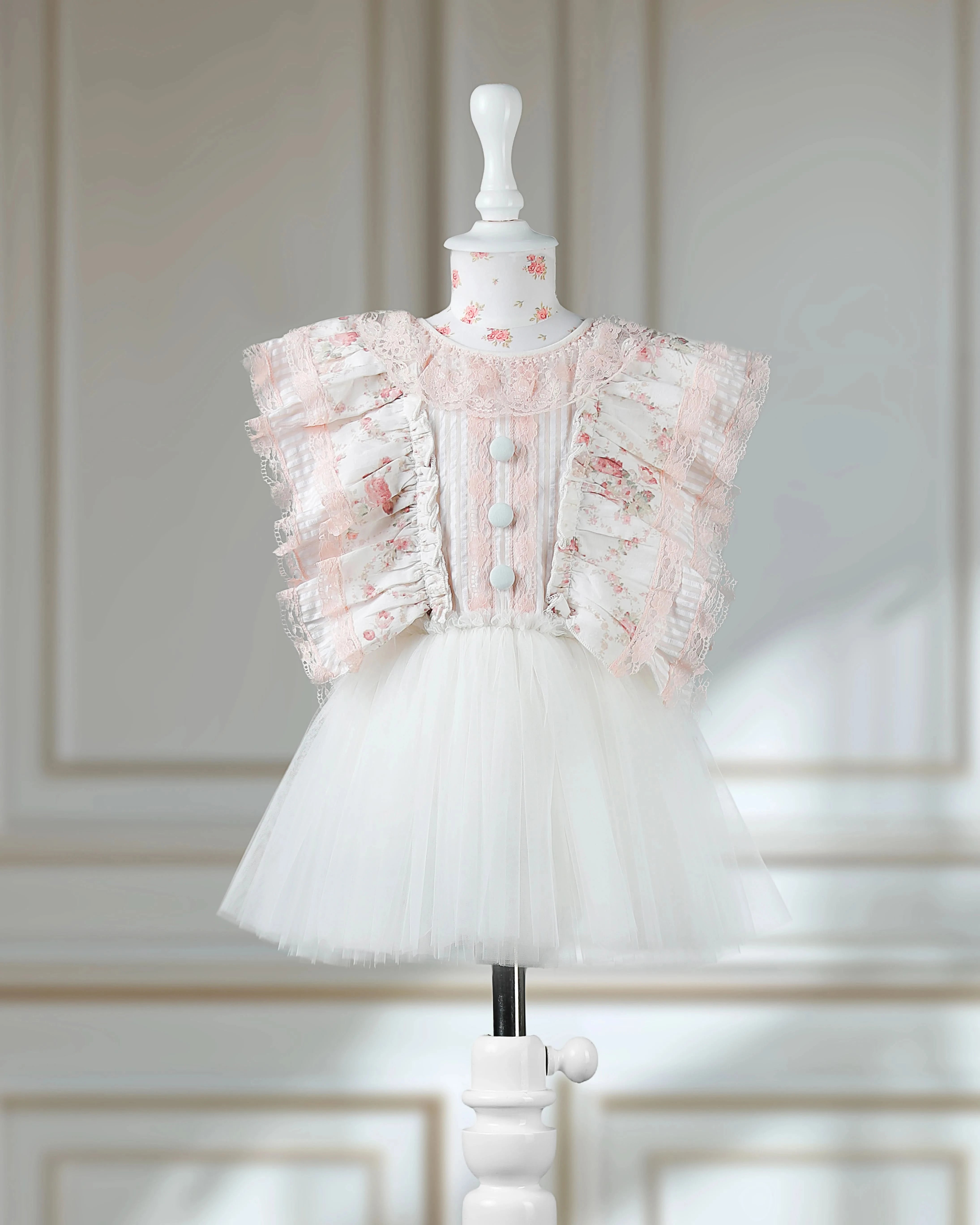 Miss Wildflower Floral Kids Dress for Girls – Party & Wedding Wear