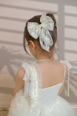 GRACE DREAM BOW CLIP – Pink Hair Accessory for Kids