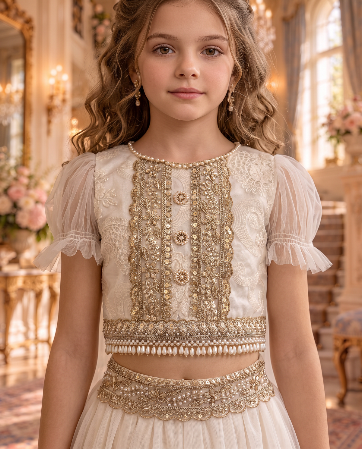 GRANNY'S PEARL LEHENGA